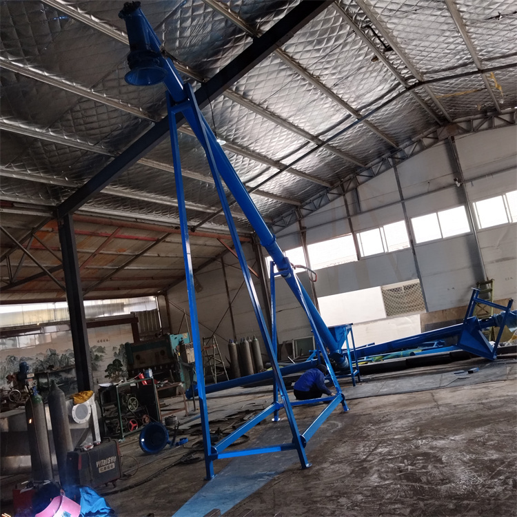 Thickening spiral feeding machine, twisting dragon automatic conveyor, Ruibo particle sawdust elevator