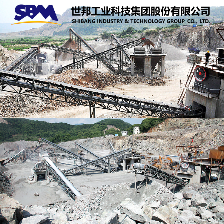 Active carbon crushing and screening production line, Shibang counterattack complete set of crusher equipment