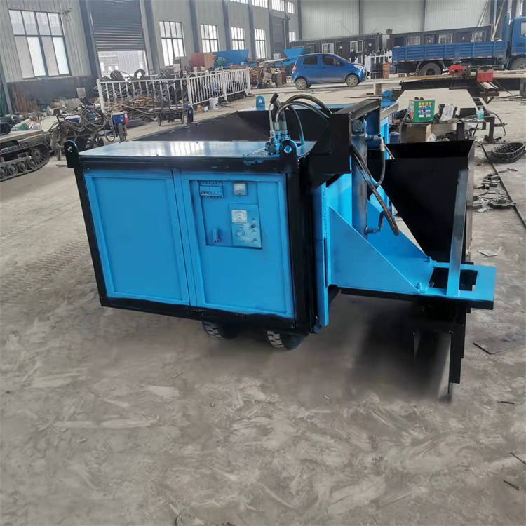 High speed road water barrier molding machine Diesel road shoulder cement curbstone extrusion molding machine
