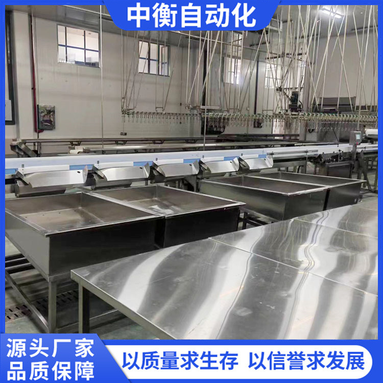 White Striped Goose Sorter Goose Sorter Big Goose Weight Grading Scale Automation Manufacturer