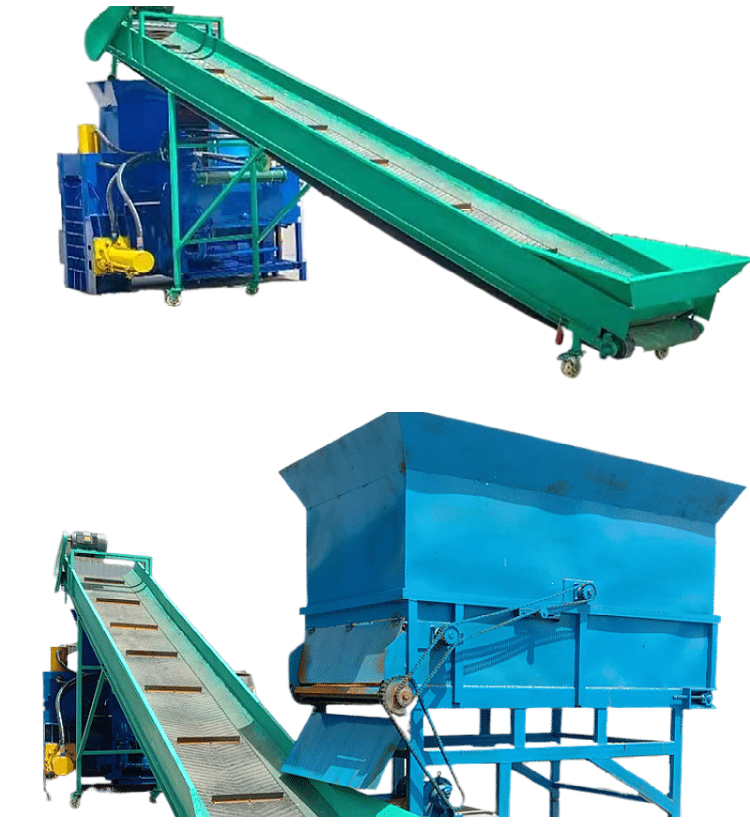 Small and fully automatic ensiling feed packaging machine, straw hydraulic briquetting machine, multi-purpose hay bundling machine