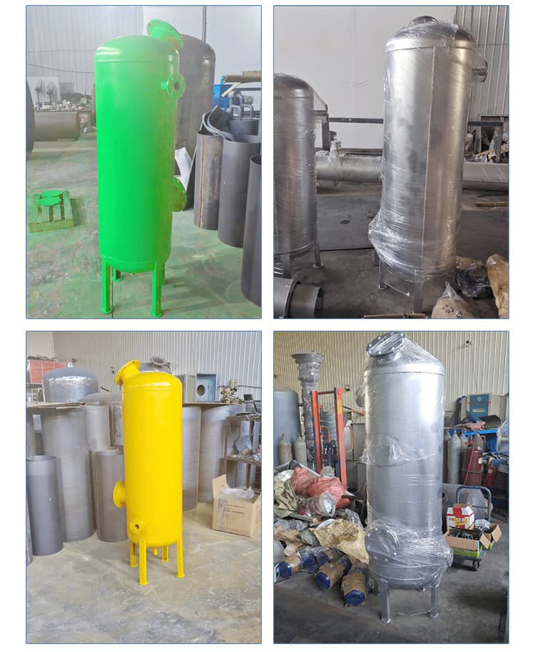 Large, medium, and small biogas desulfurization tanks, boilers, desulfurization dust collectors, torches, vertical water sealed tanks