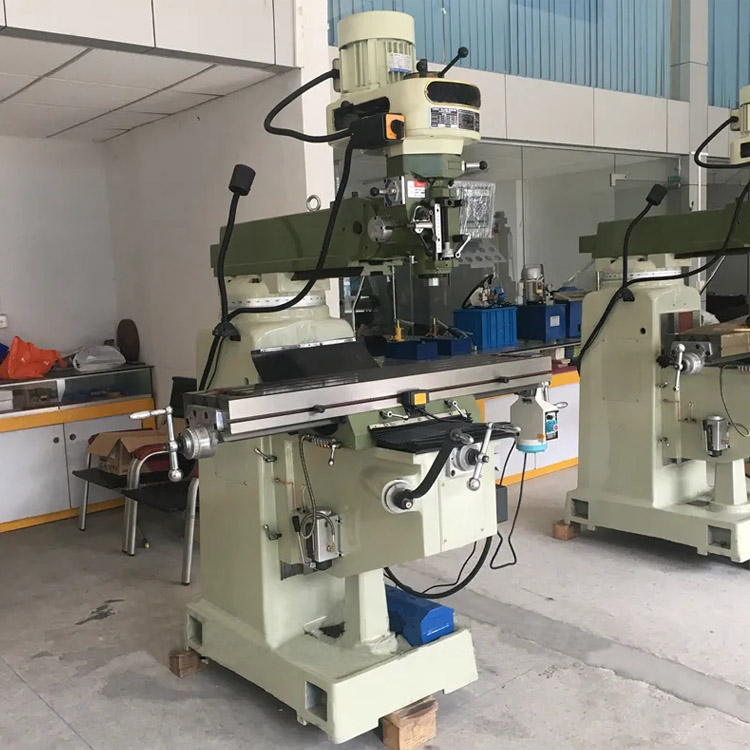 vertical and horizontal turret milling machine ZX6328 automatic feed rocker arm milling profiling hardware