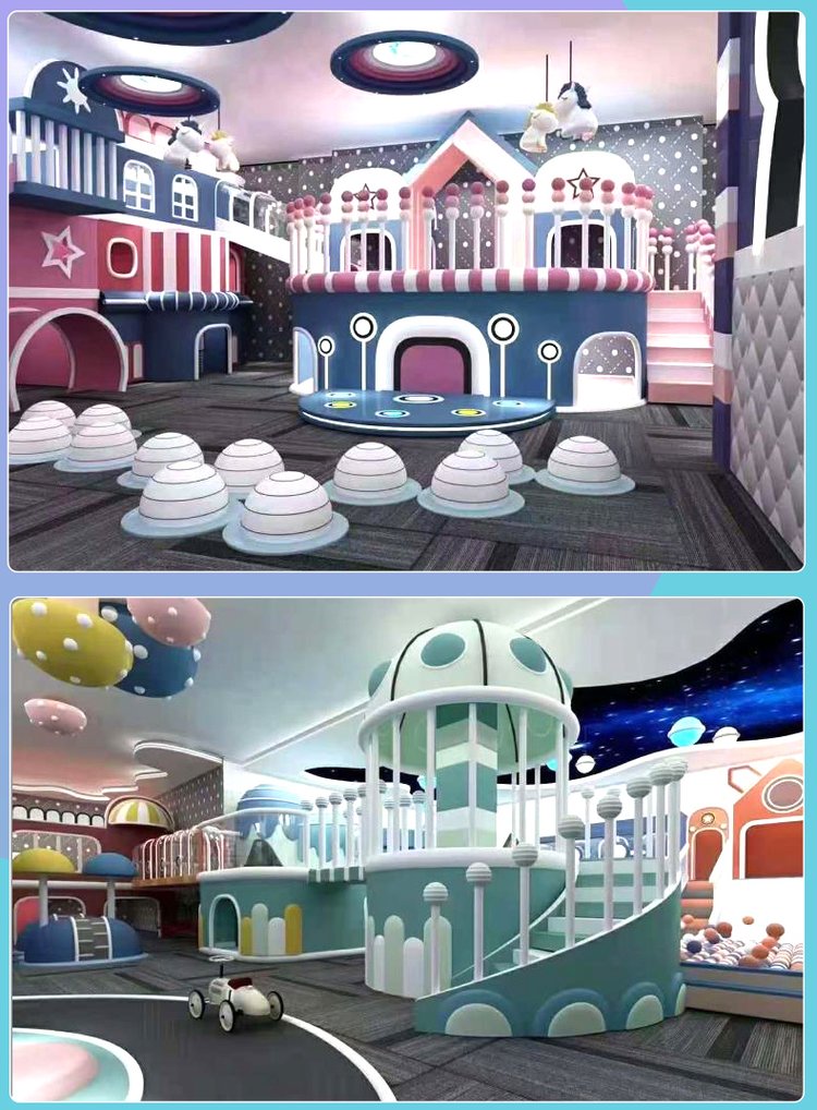 Manufacturer of various indoor children's mischievous fortress amusement equipment customized by Xiaotongzi