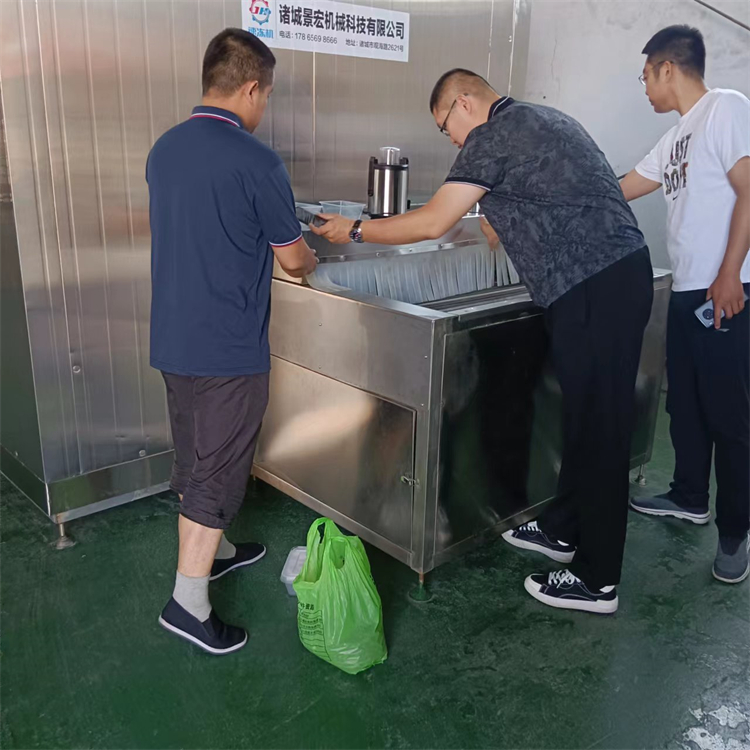 Fish Head Quick Frozen Machine Frozen Seafood Processing Equipment Crab Stick Single Frozen Machine Food Quick Frozen Jinghong