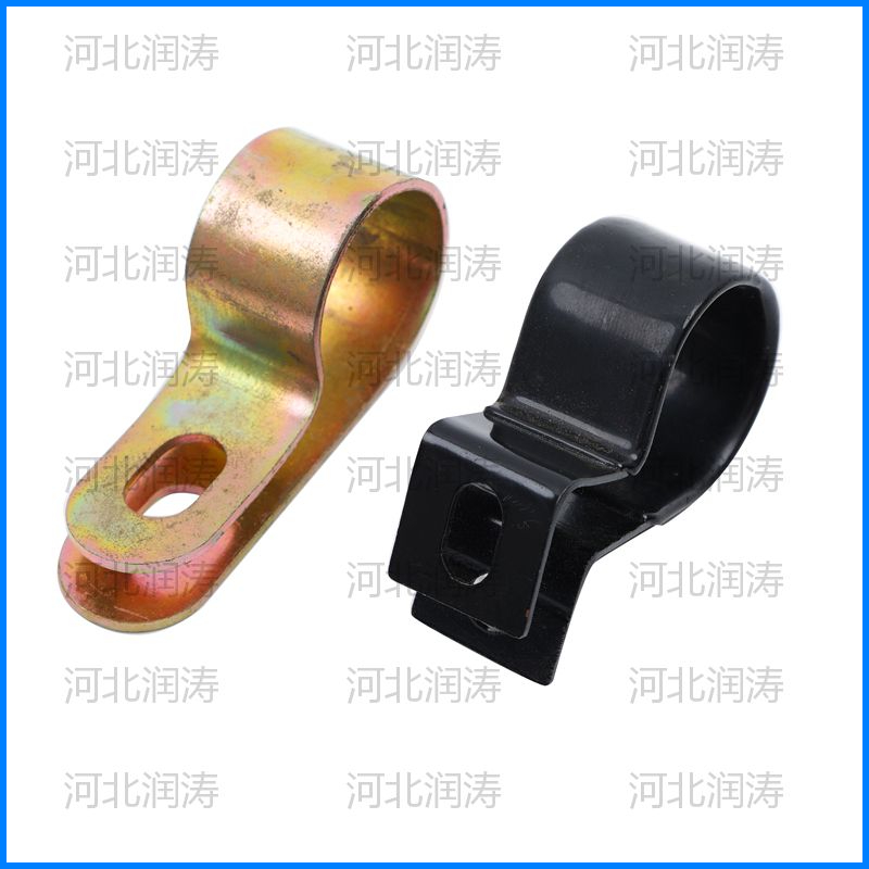 Dipped plastic parts (automotive parts), trapezoidal wire clamp, dip plastic pipe clamp, dip plastic wire clamp series, source manufacturer