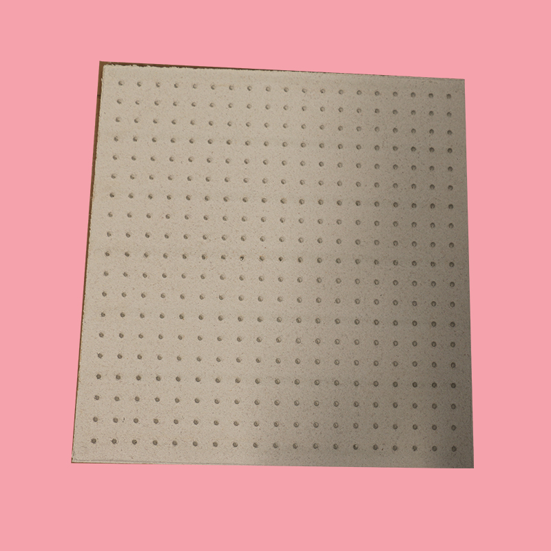 Tianmudi Perlite sound-absorbing board fireproof, water resistant, heat preservation, lightweight, porous, noise reduction and sound absorption school machine room