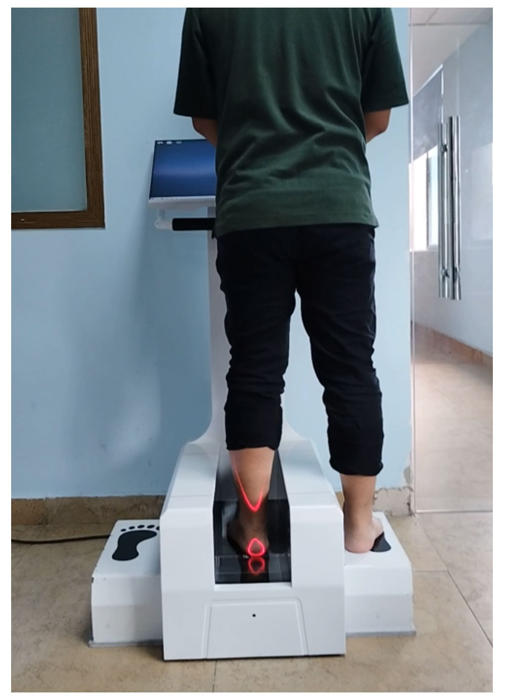 Jingyixun 3D laser foot scanner foot measuring instrument intelligent energy foot Flat feet evaluation deposit