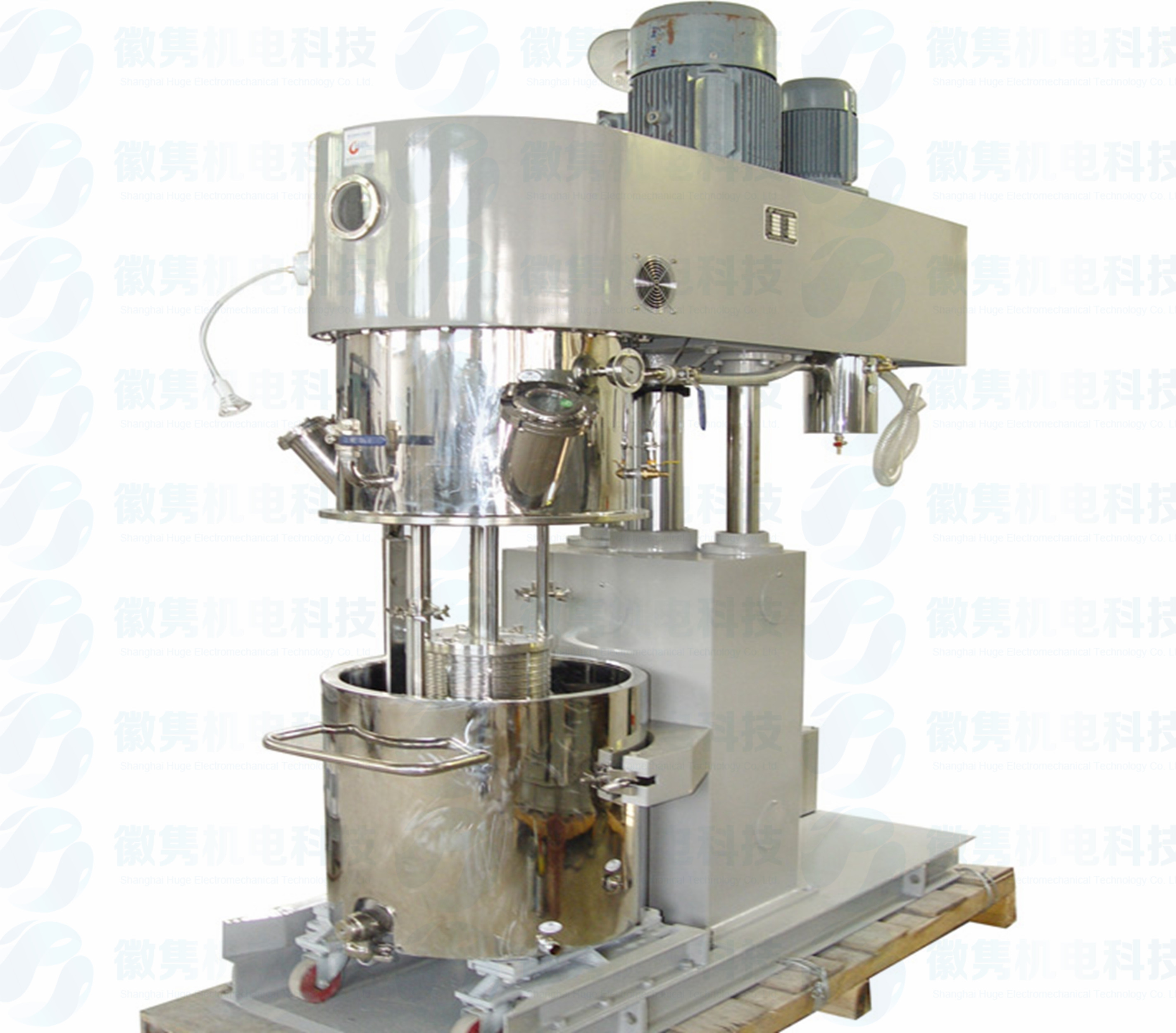 30L Double planet equipment 50L vertical shaft vacuum planetary mixing sufficient supply