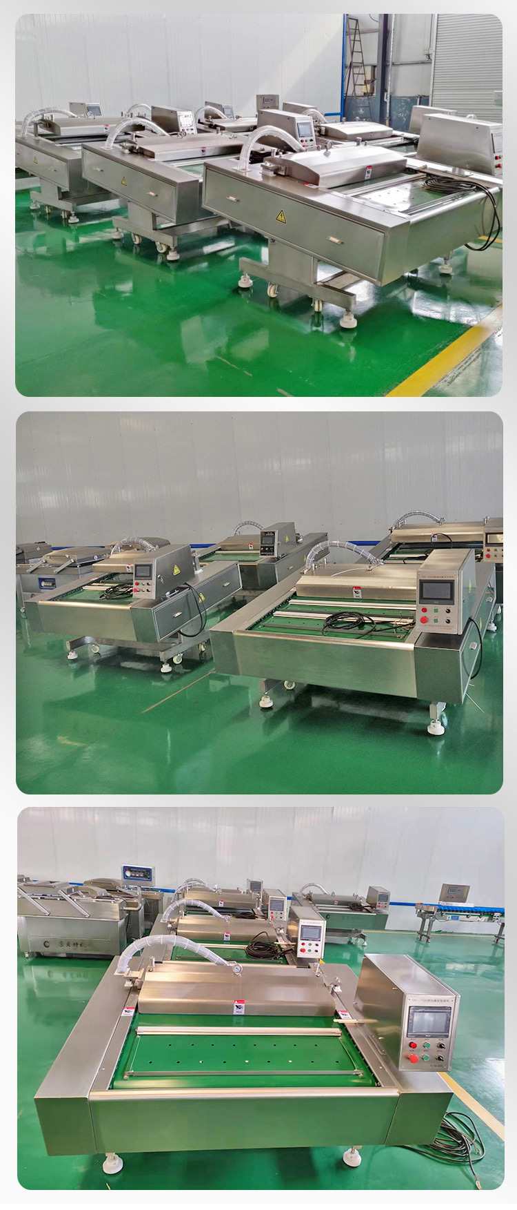 1000 full-automatic continuous rolling pig skin pig crispy bone hotel commercial Vacuum packing mechanical equipment