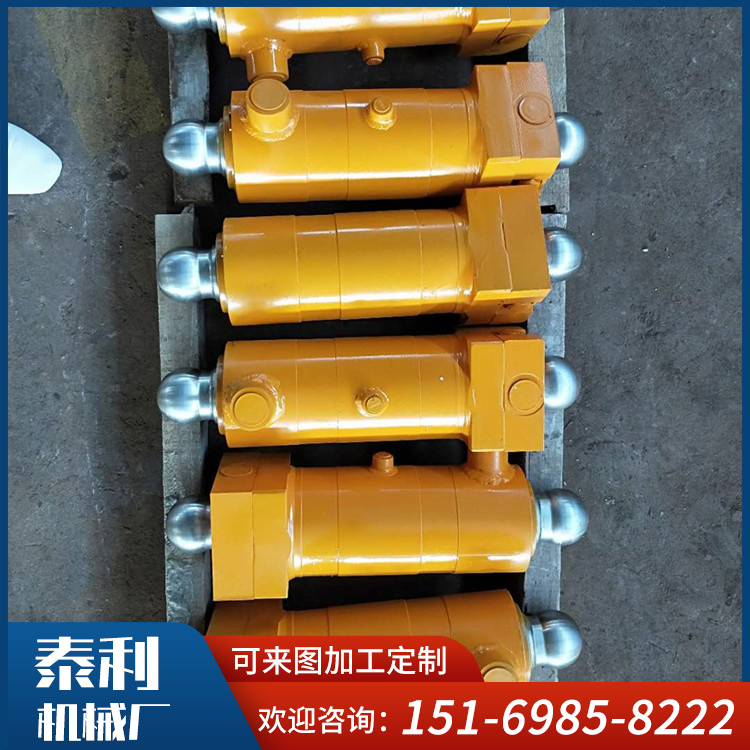 Spot double telescopic pump truck engineering with accurate cylinder size and customized hydraulic cylinder according to the drawing