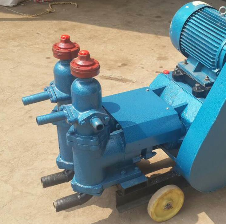 ZBJ-6 Double Cylinder Double Fluid Cement Mortar Grouting Pump Small Double Fluid Pump High Pressure and Durable