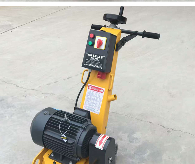 Concrete milling machine, electric hydraulic self-propelled planing machine, gasoline diesel hand pushed ground roughening machine in stock