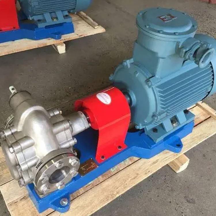 KCB stainless steel gear pump, sturdy chemical pump, food hygiene pump, insulation pump