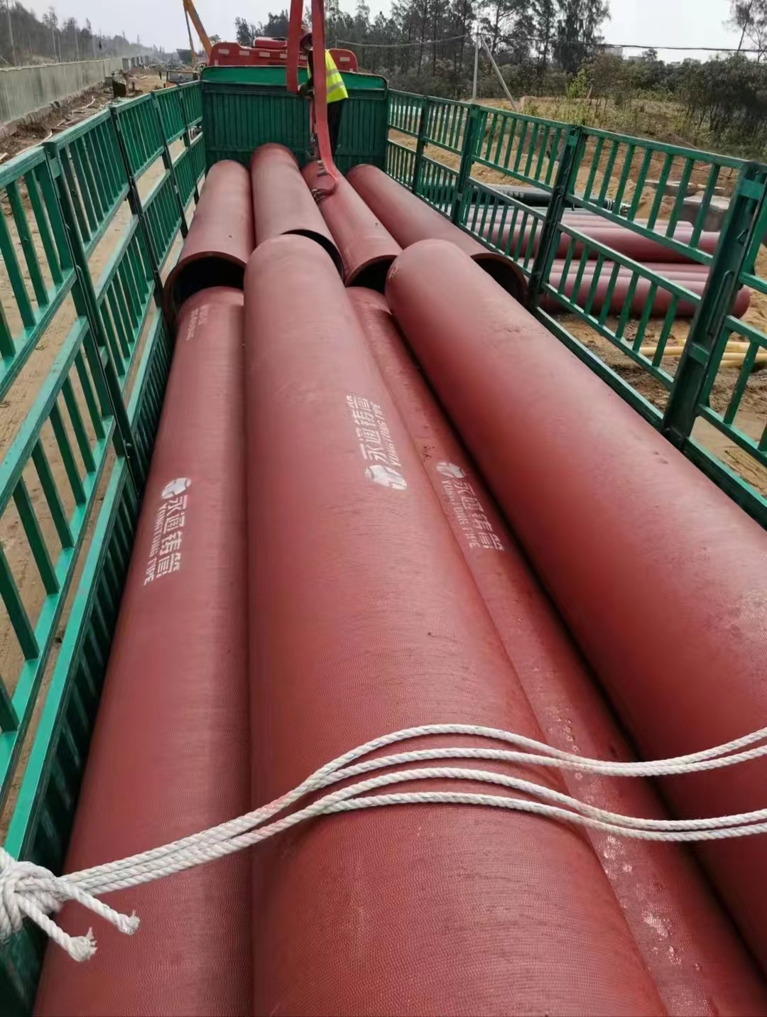 Lecong ductile iron steel pipe municipal engineering water supply pipe emerging and accessories Yongtong Century DN200 K7