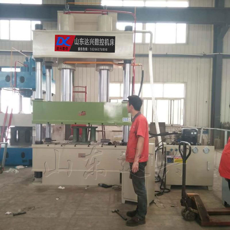 Hydraulic press manufacturer provides customized four column stainless steel bowl metal stretching forming hydraulic press