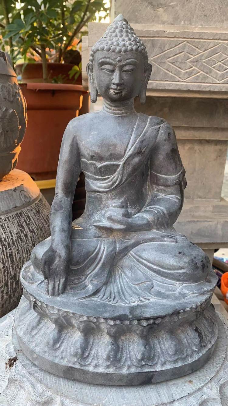 景观古代人物雕刻 石雕观音雕像 法制学校雕塑 厂家有现货