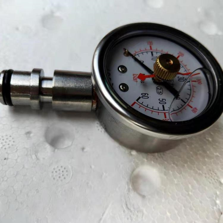 DZ-60 horseshoe ring pressure gauge is easy to use and intuitive to display. Single pillar pressure gauge