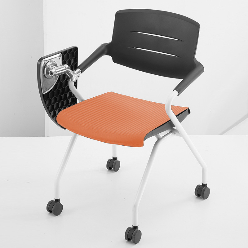 Fashionable and simple office furniture Foldable pulley training chair Mesh staff meeting Office chair