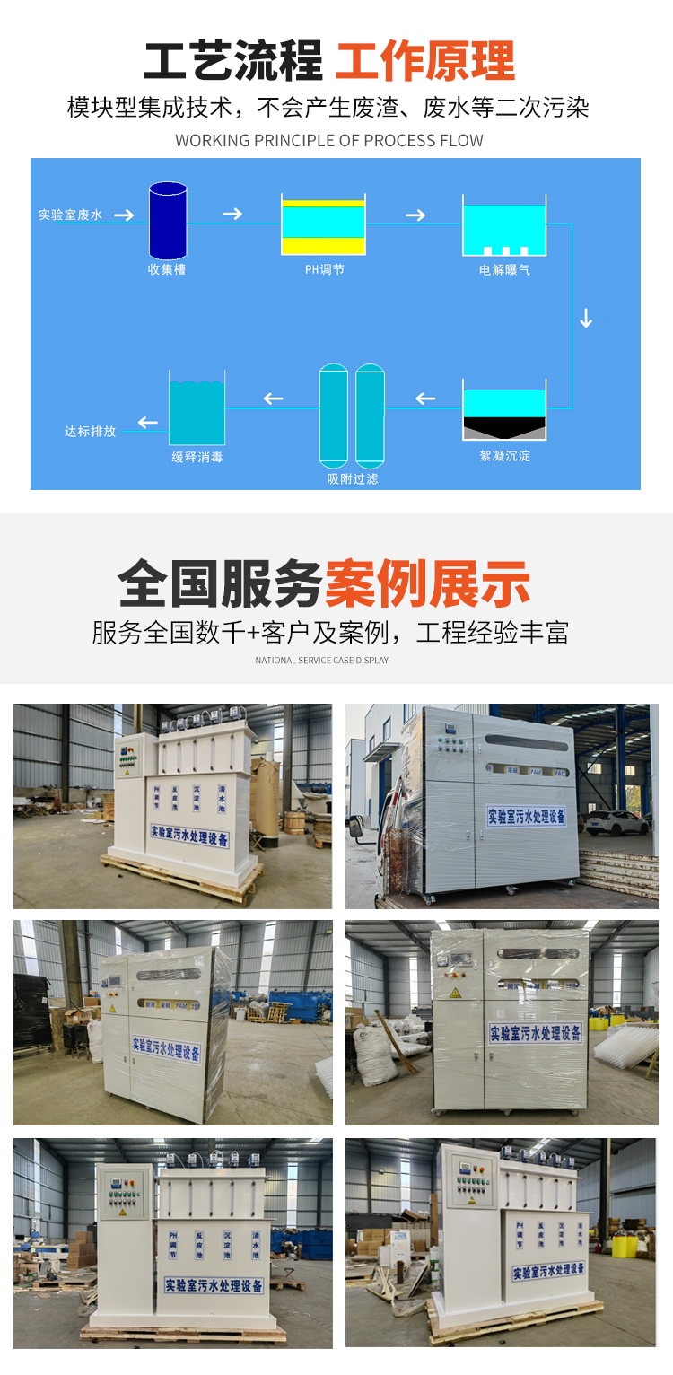 Microbial Comprehensive Laboratory Sewage Treatment Equipment Laboratory Small Waste Liquid Treatment System