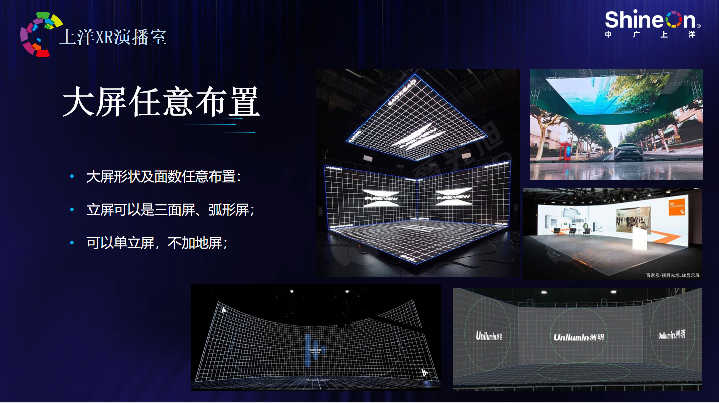 Zhongguang Shangyang XR Studio System Full Media Real Time Recording Metaverse Real Time LED Video Rendering