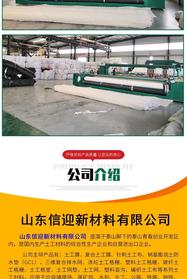 Xinying Plastic Geomat Factory Directly Supplied Highway Tunnel Drainage and Infiltration Drainage Sheet Material for Garbage Landfill