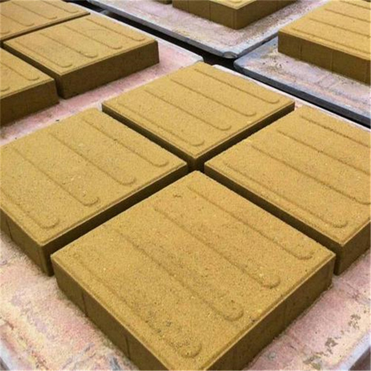 Huixiang road brick tactile paving brick Dutch brick Spanish brick Iron oxide pigment 313 Iron yellow powder for color brick