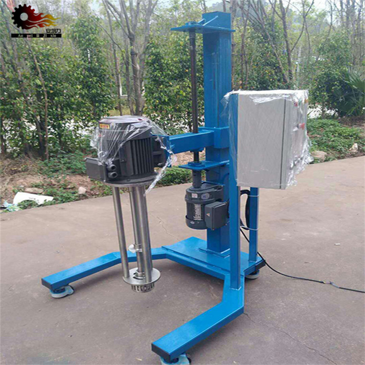 High shear emulsification machine for laboratory use, dispersion homogenizer, mobile lifting mixing equipment, supporting non-standard customization