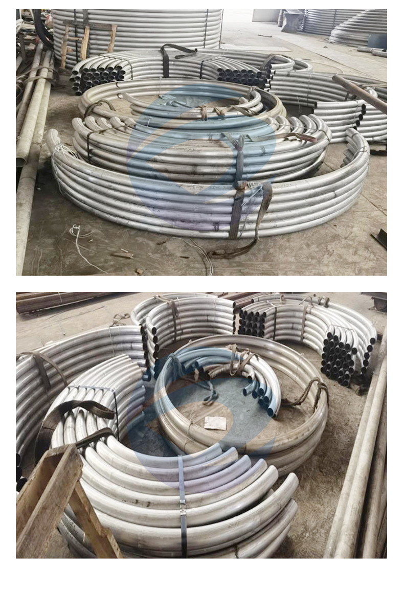 Dongrun stainless steel outer half pipe processing, half pipe coil pipe bending, deep processing, high temperature and corrosion resistance, customizable