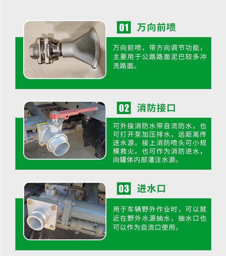 Guoliu Heavy Duty Truck Haowo Single Bridge 15 Square Sprinkler Truck 15 Ton Water Tank Truck Multifunctional Fog Cannon Sprinkler Truck Supports Customization