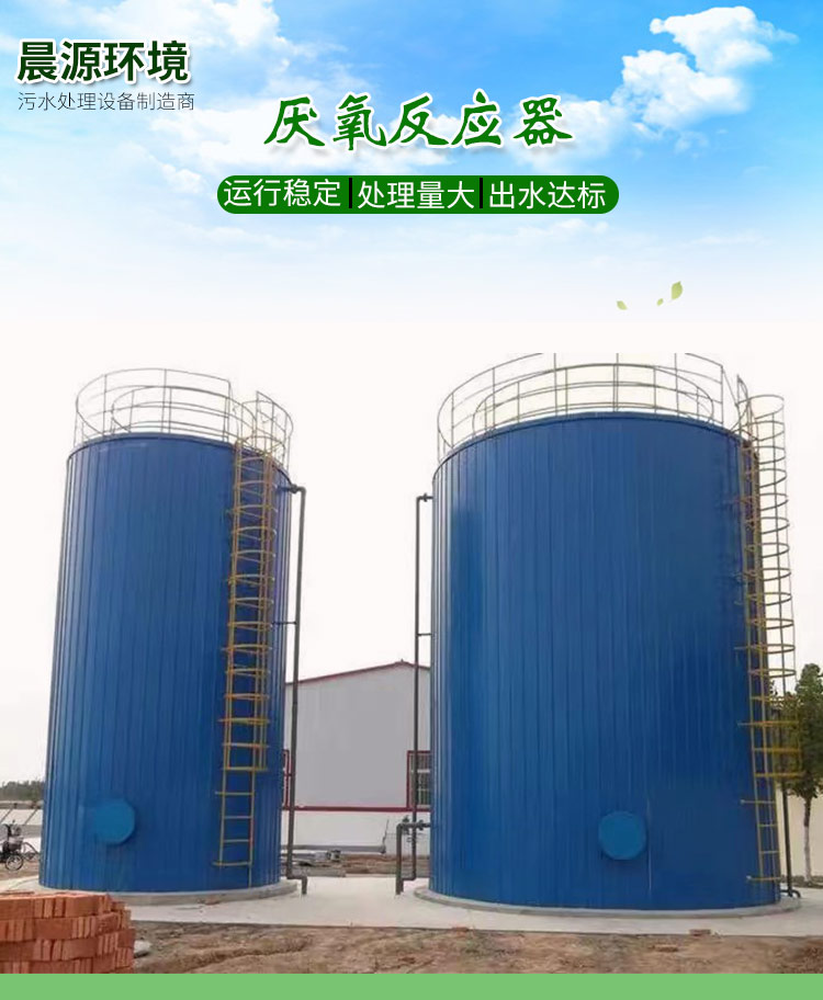 Anaerobic reactor beer brewing wastewater treatment equipment papermaking sludge treatment anaerobic tank