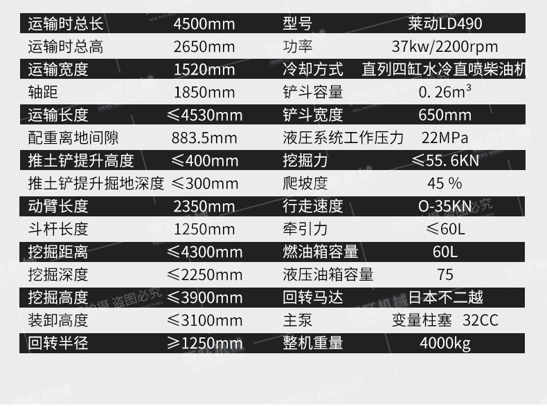 The Hengwang 40 Wheel Excavator is easy to walk, and the tire excavator is used to grab and break small and medium-sized wheel excavators