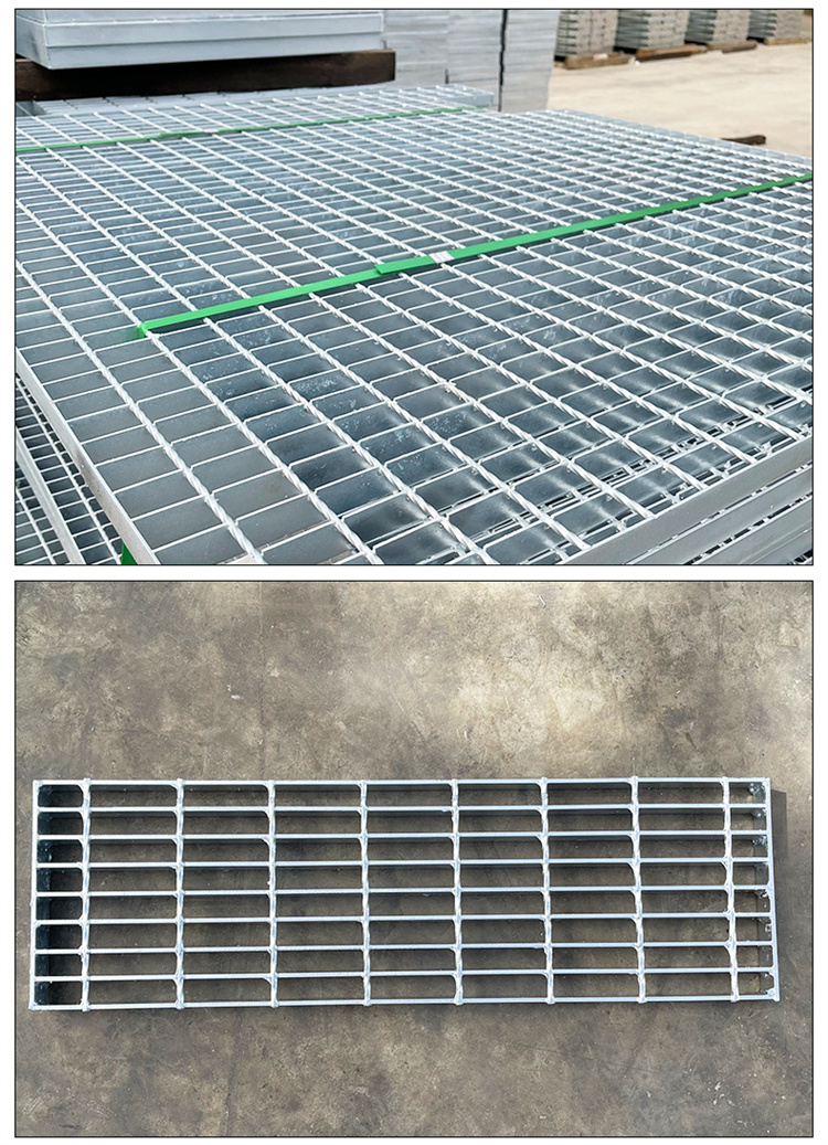 Shunbang has a large number of stock steel grating plates with high quality, welded firmly, galvanized steel grating plates, hot-dip galvanized grating plates