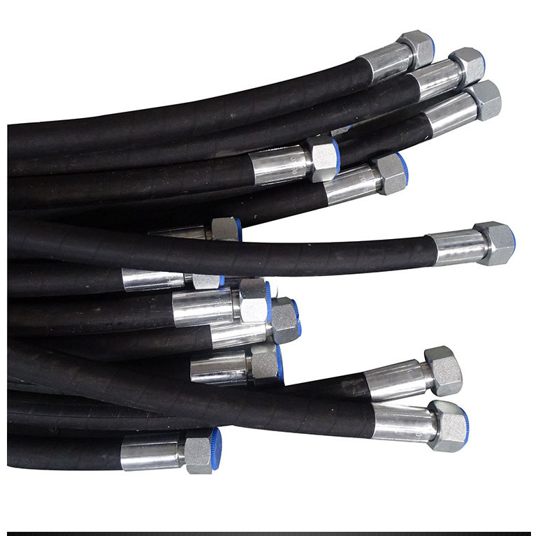 High pressure steel wire woven winding hose, wear-resistant hose, hydraulic hose, hose assembly for mining and oil fields