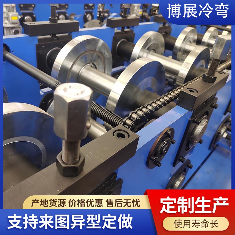 Supply of C-type steel purlin machine, C-type rack column equipment, steel structure processing equipment