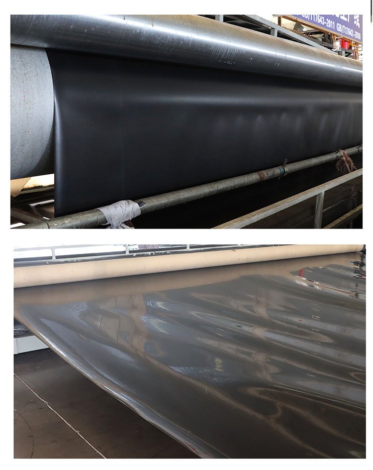 Customized Dongchen HDPE geomembrane for anti-seepage and high-density polyethylene geomembrane road engineering