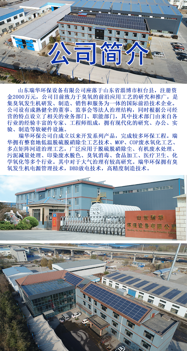 Ruihua Environmental Protection Ozone Generator Manufacturer Customizes Medical and Water Treatment Industries