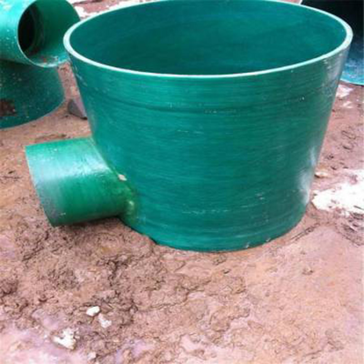 Sewage inspection well, fiberglass pipe maintenance well, underground sewage observation well