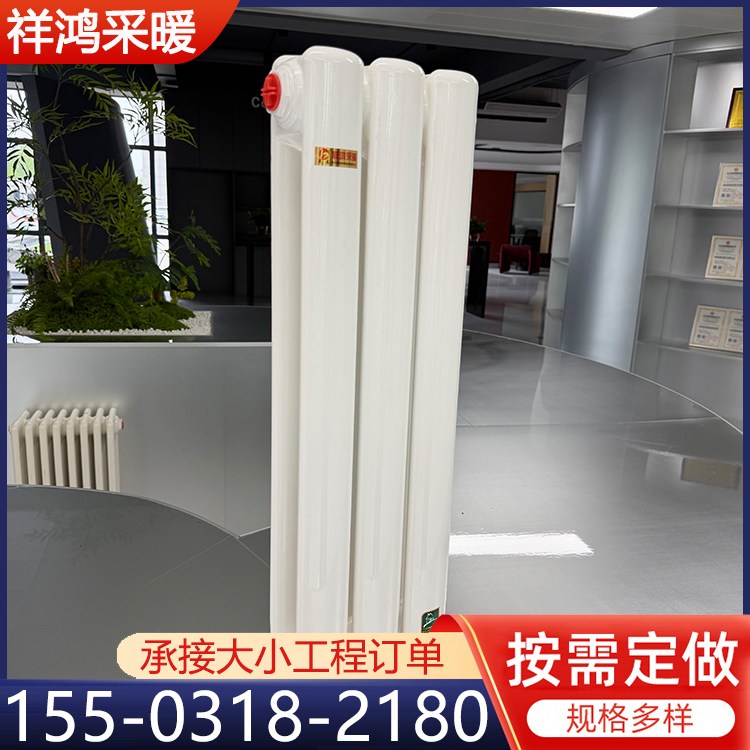6030 双水道散热器 钢管暖气片厂家 承接大小工程订单