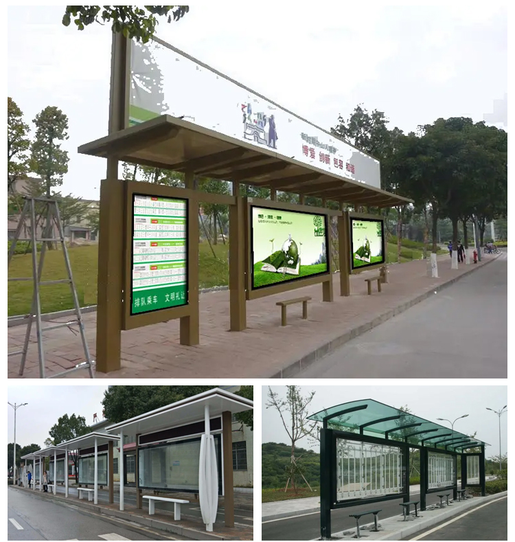 Professional manufacturer of bus shelters with 10 years of experience in intelligent bus stop production, reliable quality assurance