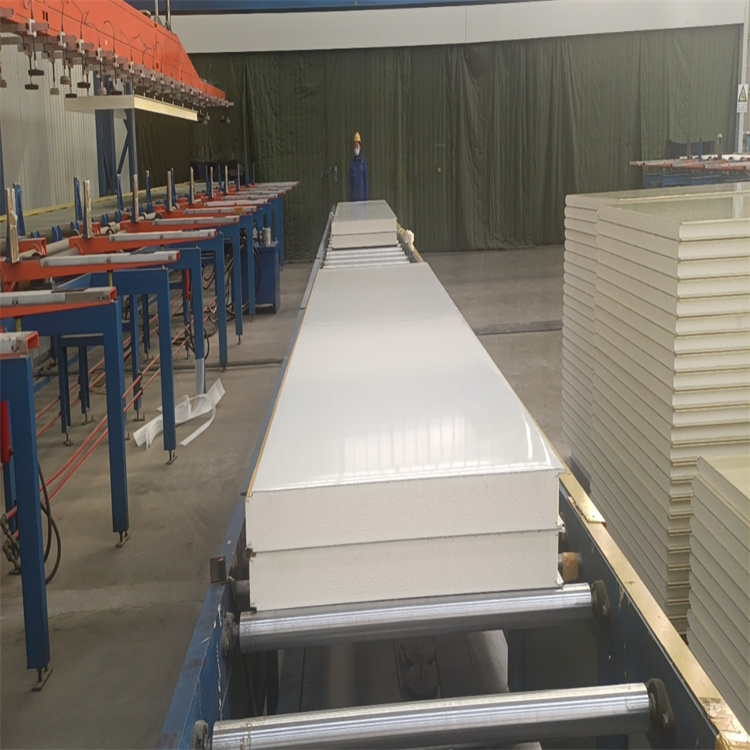 200 thick polyurethane cold storage board insulation integrated board mechanism polyurethane board blue sky supply