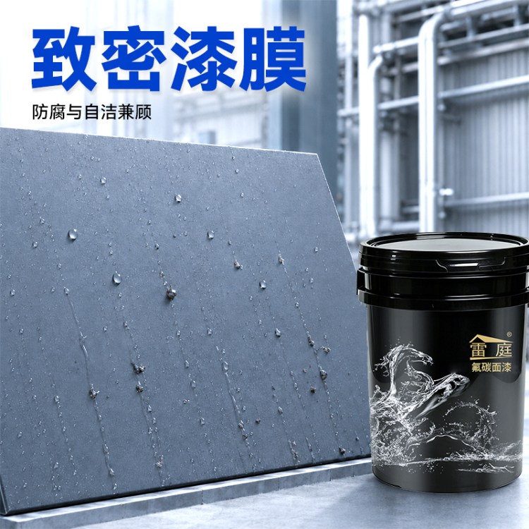 双组份氟碳面漆耐腐蚀酸碱铁塔储罐户外重工钢结构水性重防腐涂料