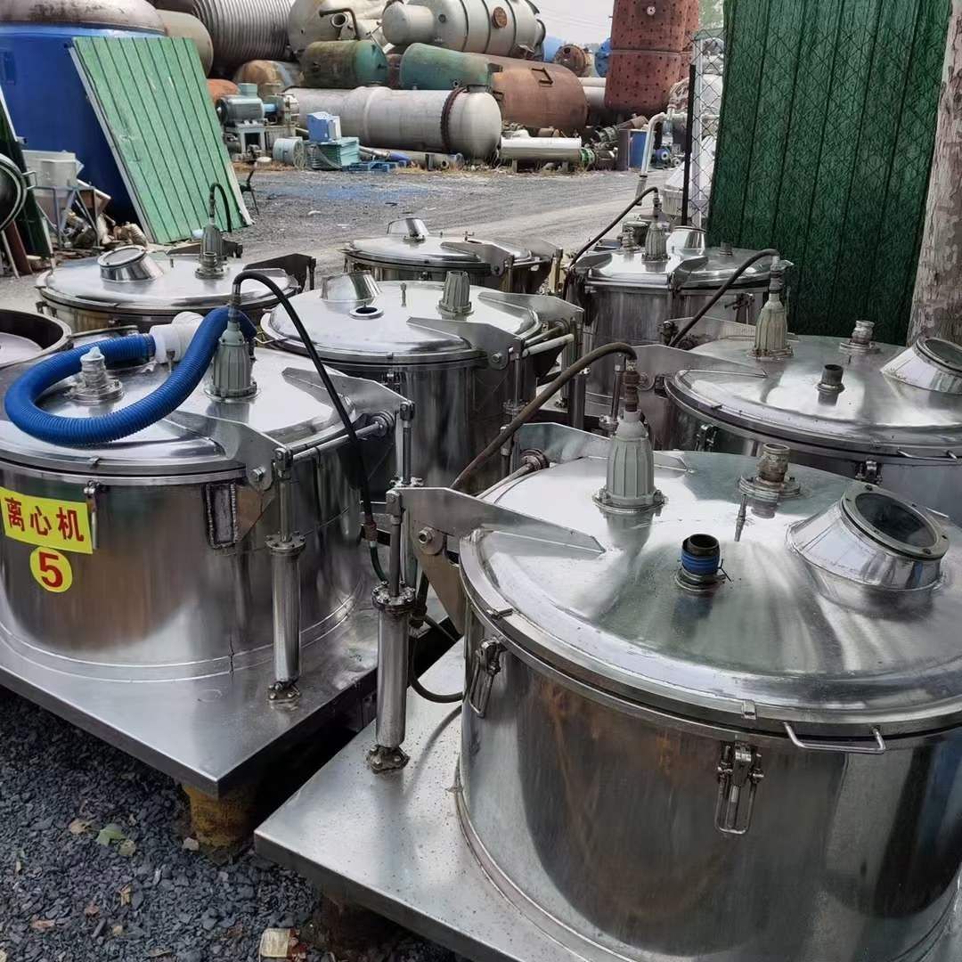 Used Plate Centrifuge Solid-liquid Separation Equipment Automatic Discharging of Stainless Steel Material