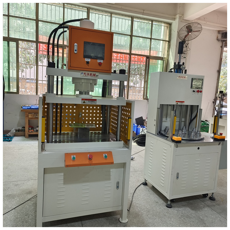 Four pillar aluminum product punching machine, zinc alloy flying edge machine, magnesium aluminum product cutting machine