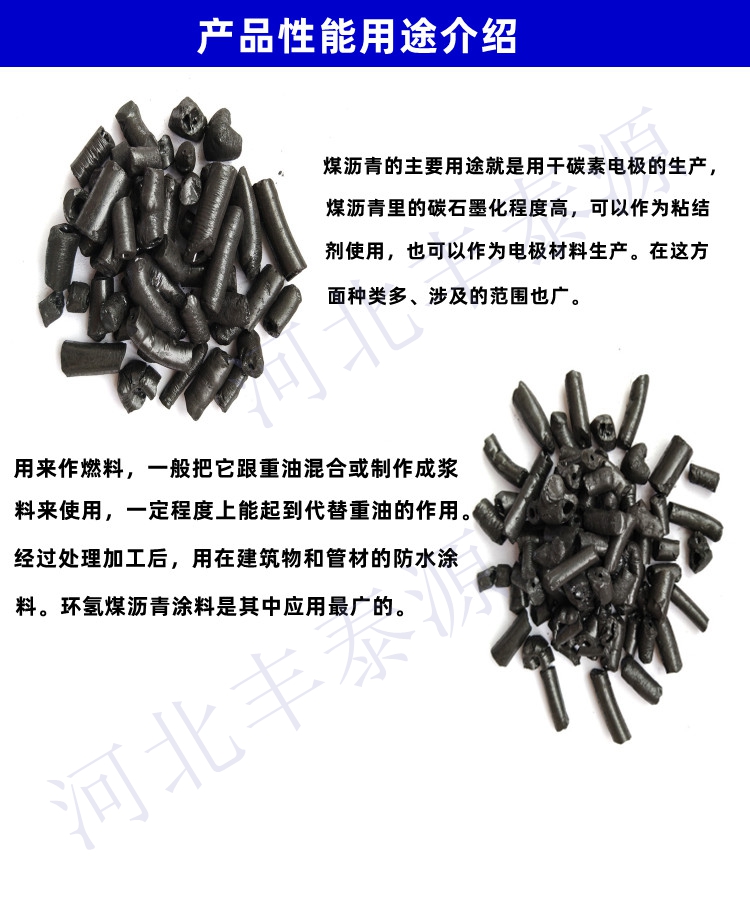 Fengtaiyuan S003 High temperature asphalt particles, coal tar pitch, anhydrous gun mud as binder