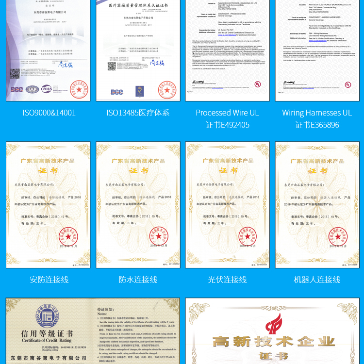 New energy vehicle high-voltage wiring harness ES8-PN energy storage battery low-speed vehicle wiring harness whole vehicle large wiring harness processing customization