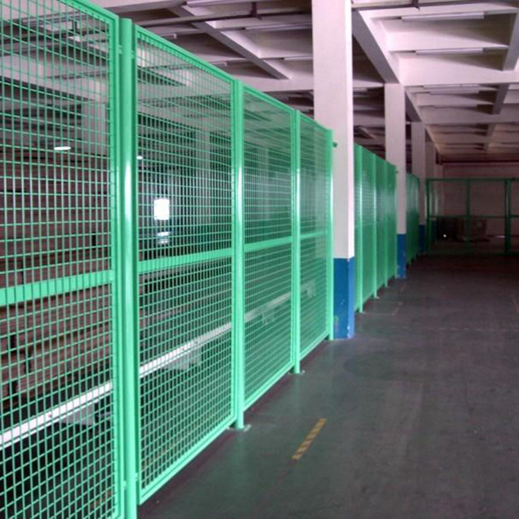 Workshop isolation net, factory equipment protection net, indoor warehouse isolation wire mesh, Chunlin