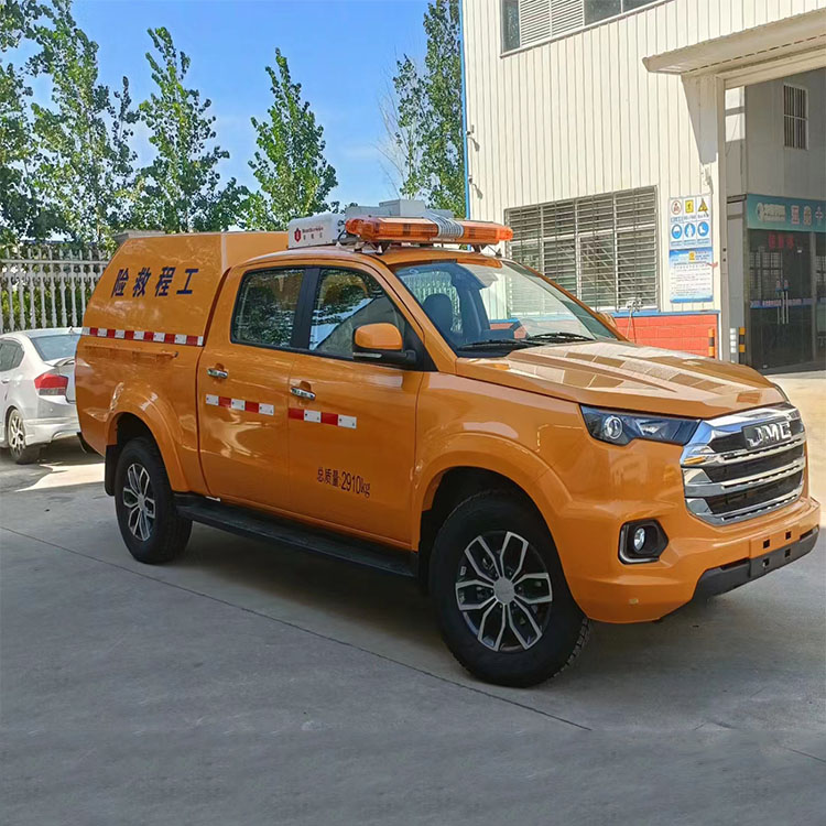 Jiangte Brand JDF5030XXHJ6 Jiangling Yuhu 7 Double Row Rescue Vehicle Factory Price Sales