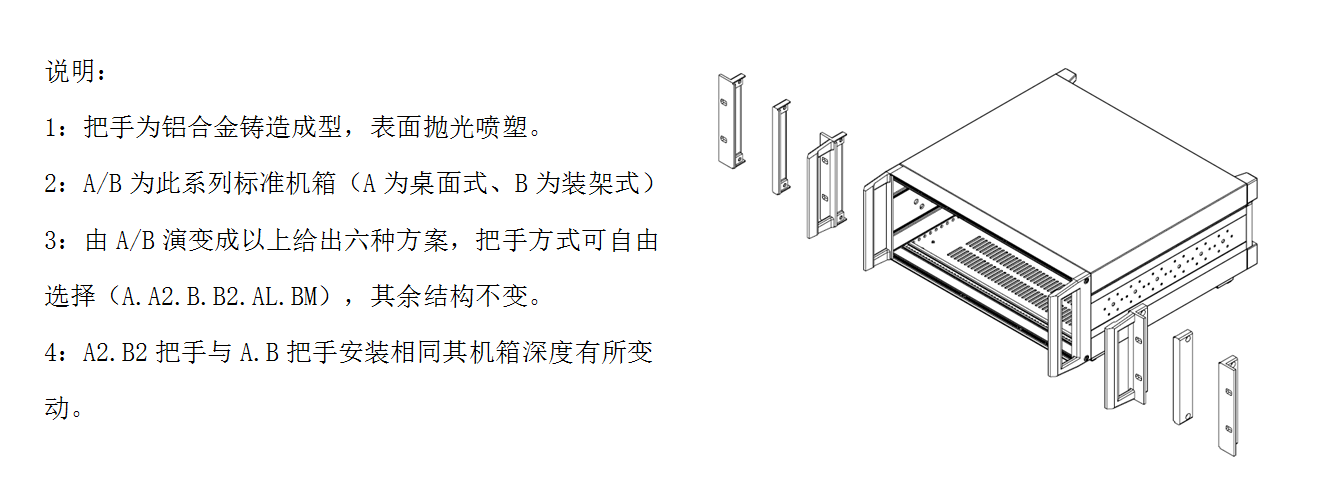 Aluminum profile plug-in box, 19 inch chassis, aluminum alloy chassis, sheet metal chassis, industrial control box, aluminum alloy chassis