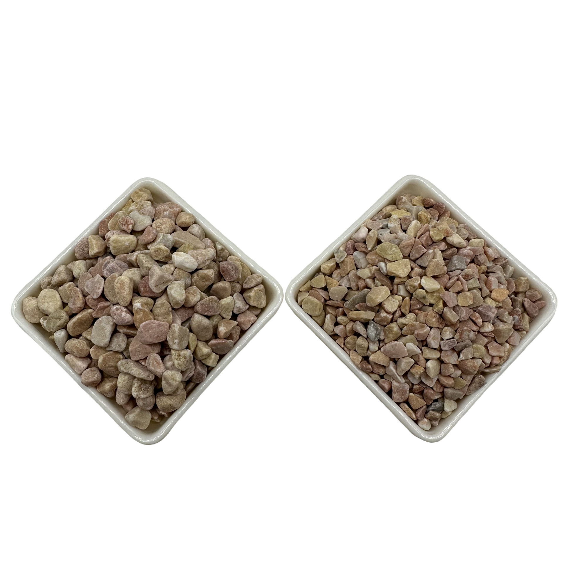 The manufacturer provides gold pebbles, polished pebbles, courtyard landscaping, fish tank bottom sand, potted plant pavement